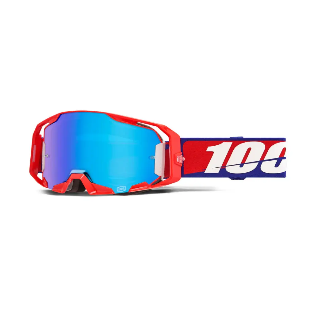 GOGGLE 100% ARMATIC BEST LENTE AZUL ESPEJO
