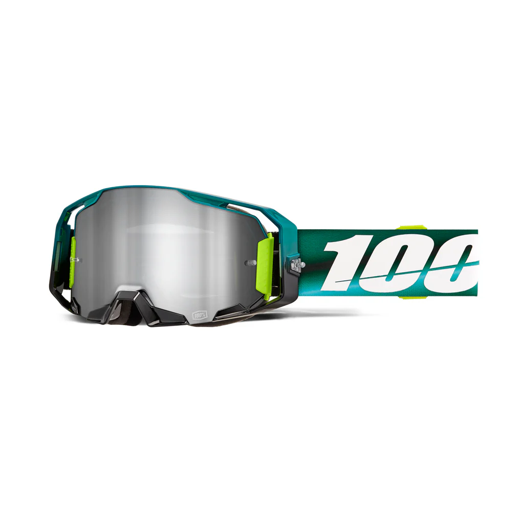 GOGGLE 100% ARMATIC POLARITY LENTE SILVER ESPEJO
