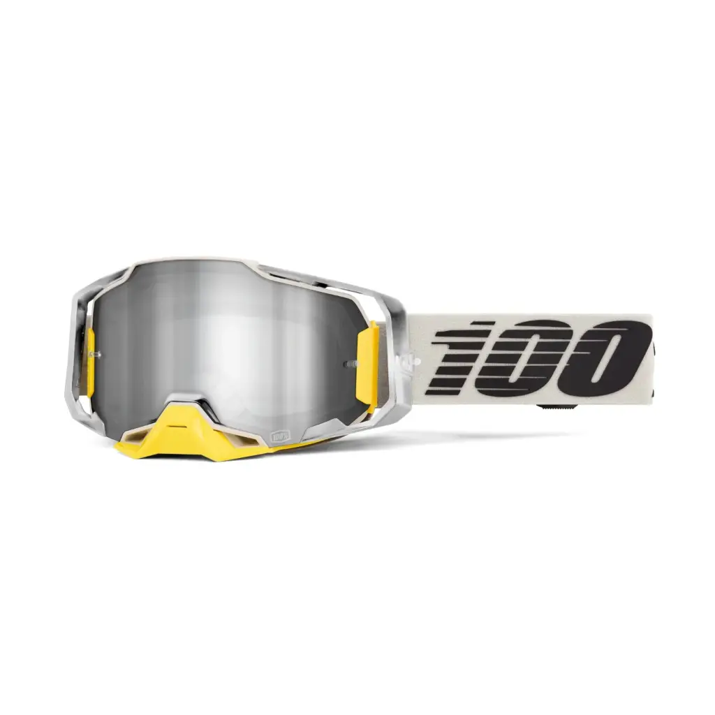GOGGLE 100% ARMEGA VIGGO LENTE SILVER ESPEJO