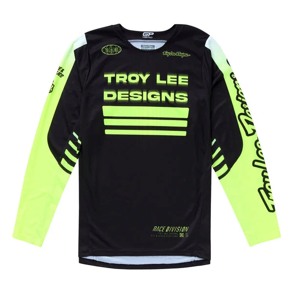 JERSEY GP PRO SEGMENT BLACK FLO YELLOW