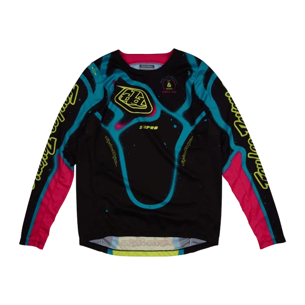 JERSEY NIÑOS GP PRO JERSEY MEMBRANE BLACK GLO YELLOW