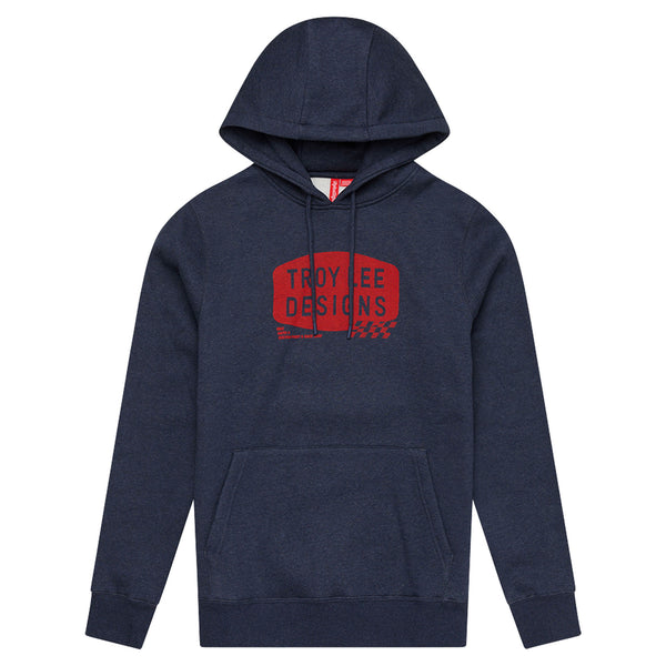 BUSO PULLOVER STAMP NAVY HEATHER