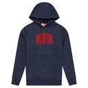 BUSO PULLOVER STAMP NAVY HEATHER