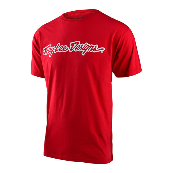 CAMISETA SIGNATURE SHORT SLEEVE RED