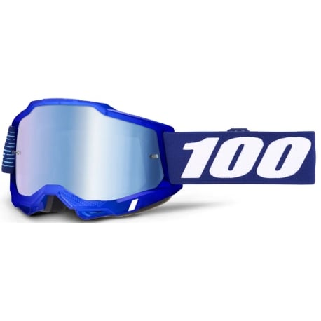 [50014-00057] GOGGLE 100% ACCURI 2 2028 LENTE AZUL ESPEJO