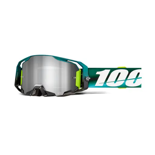 [50060-00011] GOGGLE 100% ARMATIC POLARITY LENTE SILVER ESPEJO