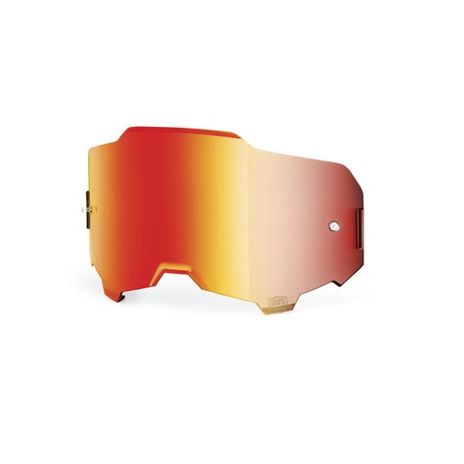 [59050-00003] LENTE GOGGLE 100% ARMEGA INJECTED ROJO ESPEJO