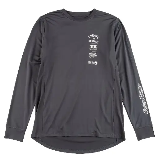 JERSEY RUCKUS LS DESTROY CARBON