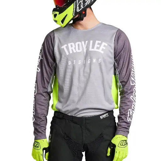 JERSEY GP PRO BOLTZ SILVER / GLO GREEN