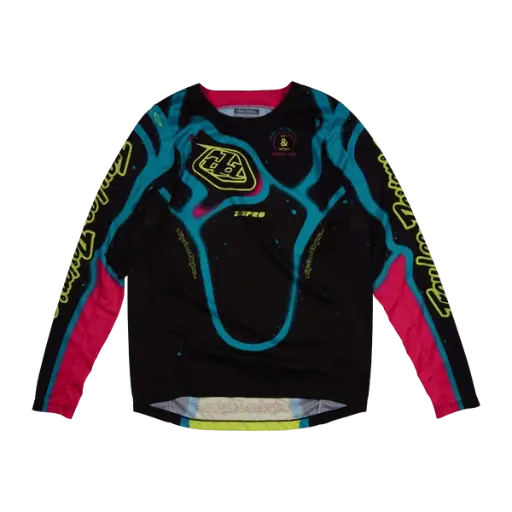 JERSEY NIÑOS GP PRO JERSEY MEMBRANE BLACK GLO YELLOW