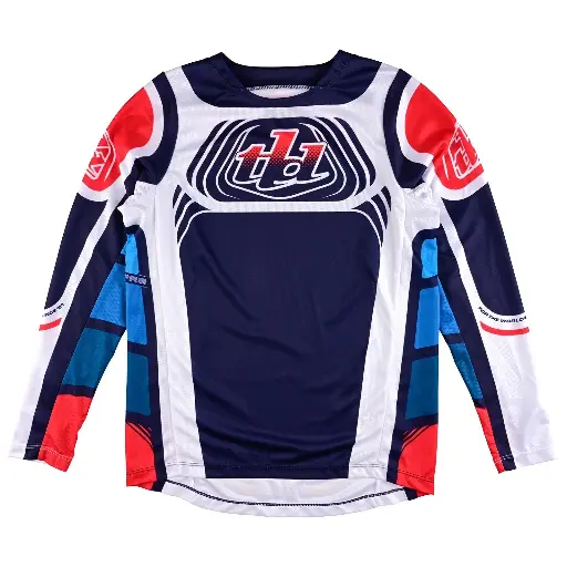 JERSEY NIÑOS GP PRO WAVEZ NAVY RED