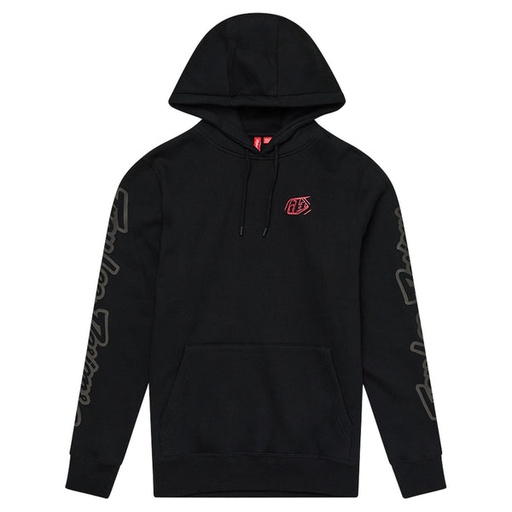 [731690004] BUSO PULLOVER BRANDED BLACK