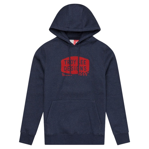 [731897035] BUSO PULLOVER STAMP NAVY HEATHER