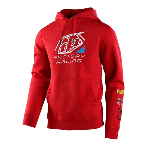 [704349024] BUSO TLD FACTORY ICON PULLOVER RED