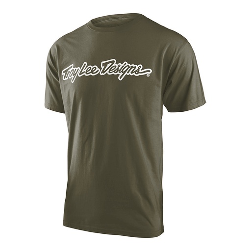 [701917022] CAMISETA SIGNATURE MILITARY GREEN